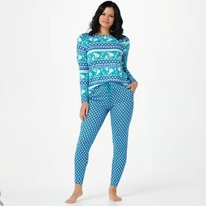 Cuddl Duds Pajama Set